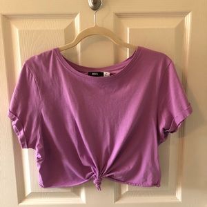 BDG front tie tshirt